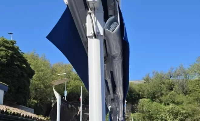 Stores en position fermée 