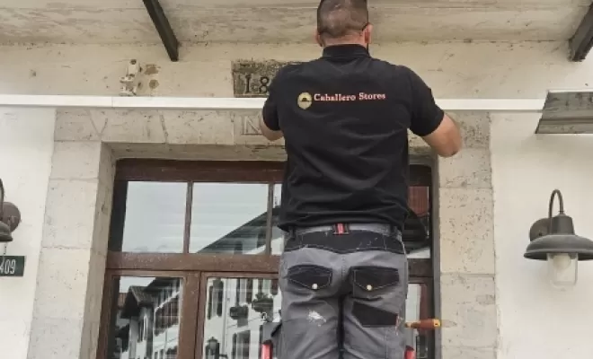 Store banne a Espelette , Bayonne, Caballero Stores