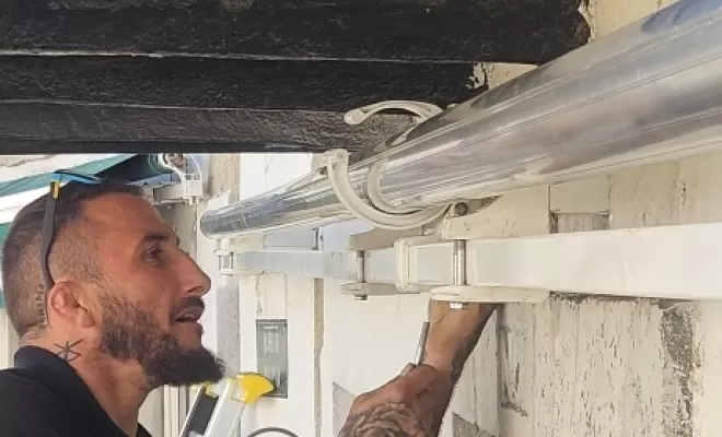 Store banne a Espelette , Bayonne, Caballero Stores