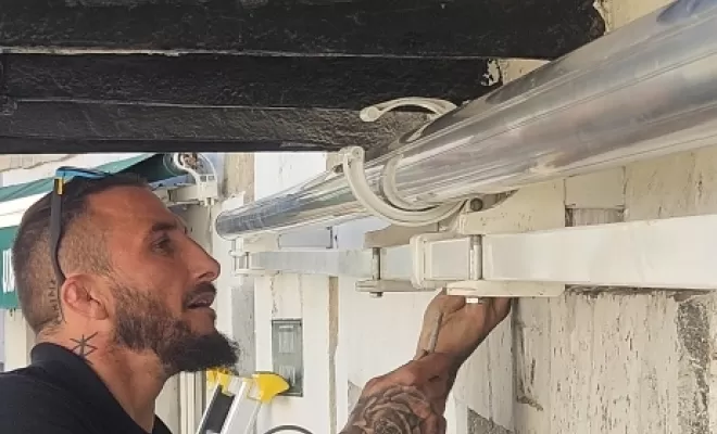 Store banne a Espelette , Bayonne, Caballero Stores