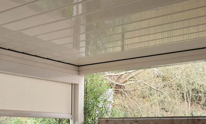 Pergola bioclimatique à Anglet, Bayonne, Caballero Stores